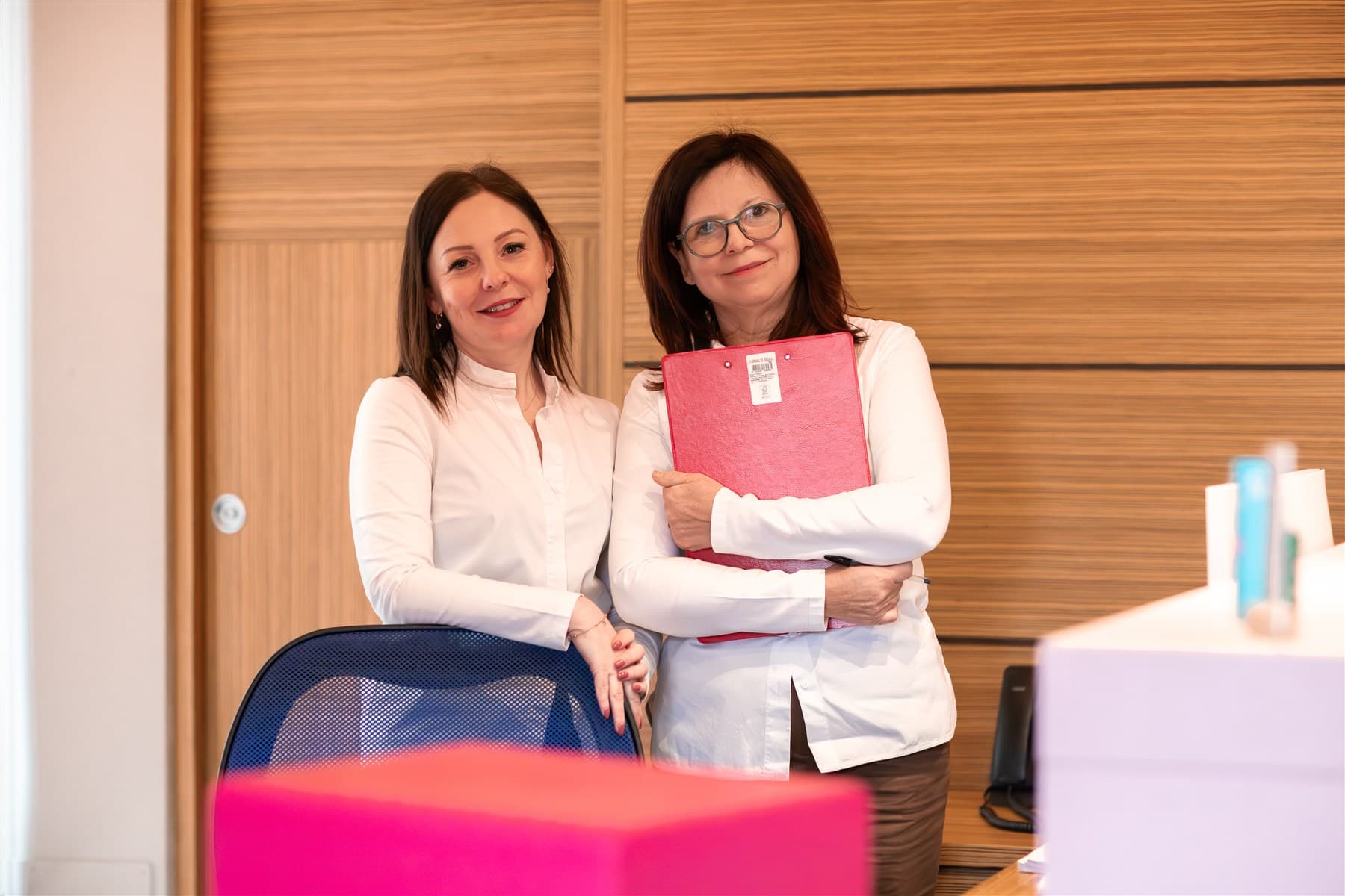 Stefania Robbi e Jessica Aldighieri, Segreteria